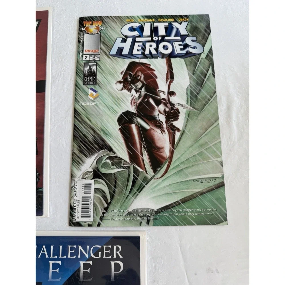 Lot 5‎ Indie Comic Books Grimjack Captain Action City Heroes Challenger Deep
